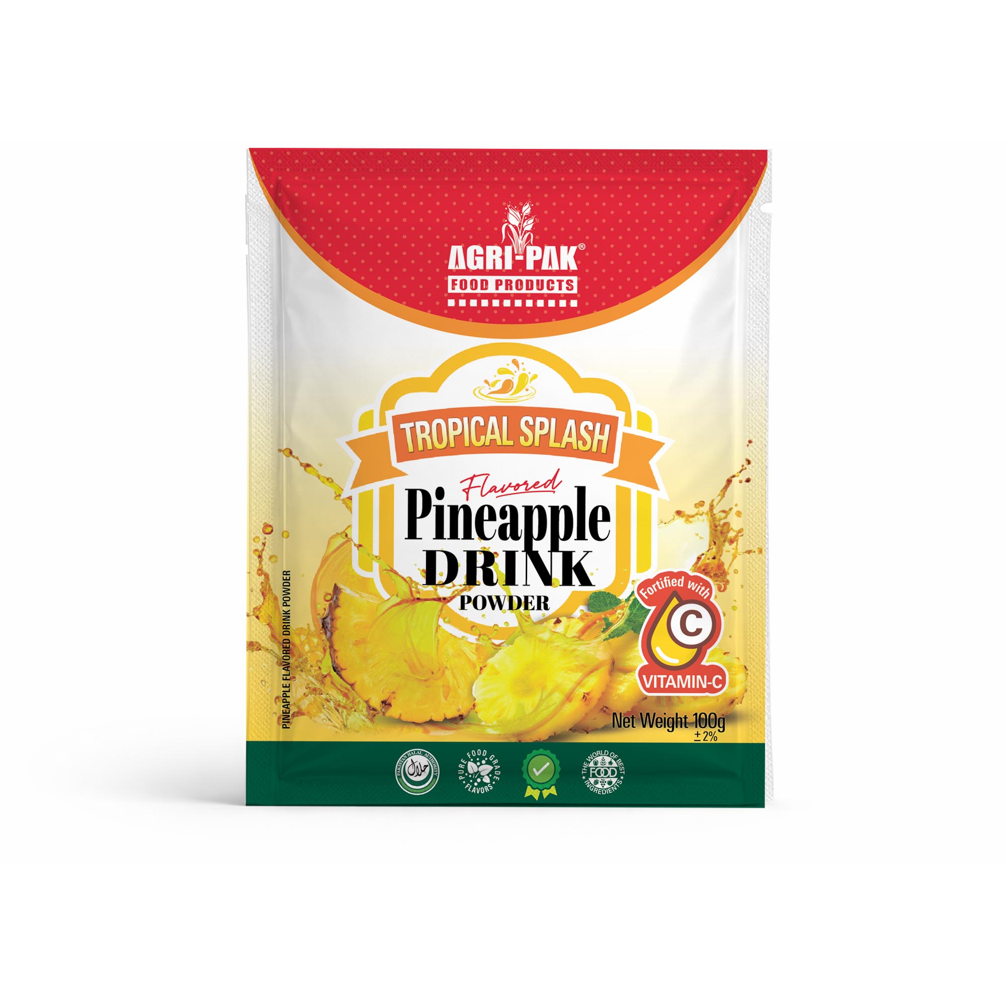 100 gram pineapple sachet s